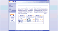 Desktop Screenshot of checkstat.nl